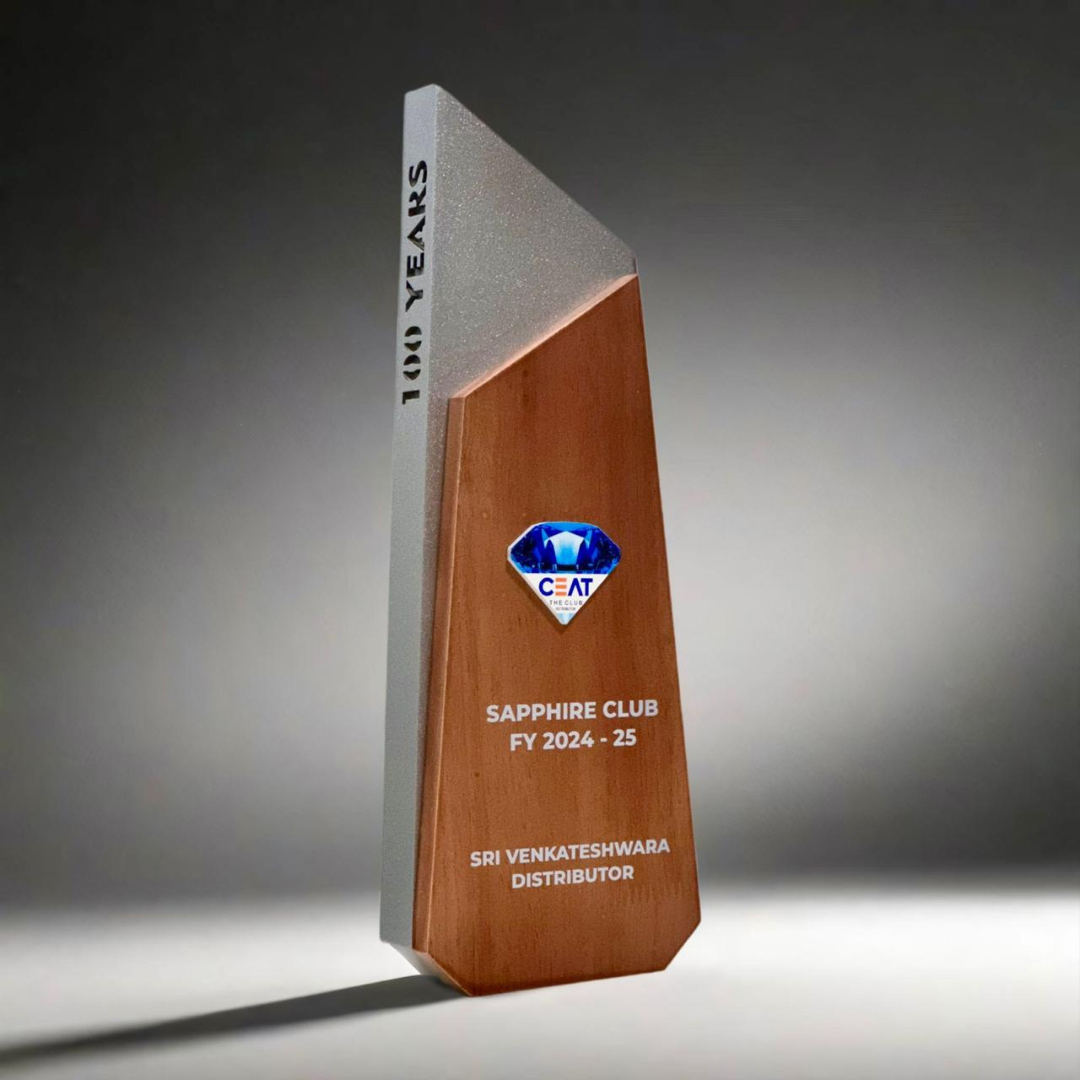 CEAT 100 Years Sapphire Club Excellence Trophy – FY 2024-25 Distributor Award