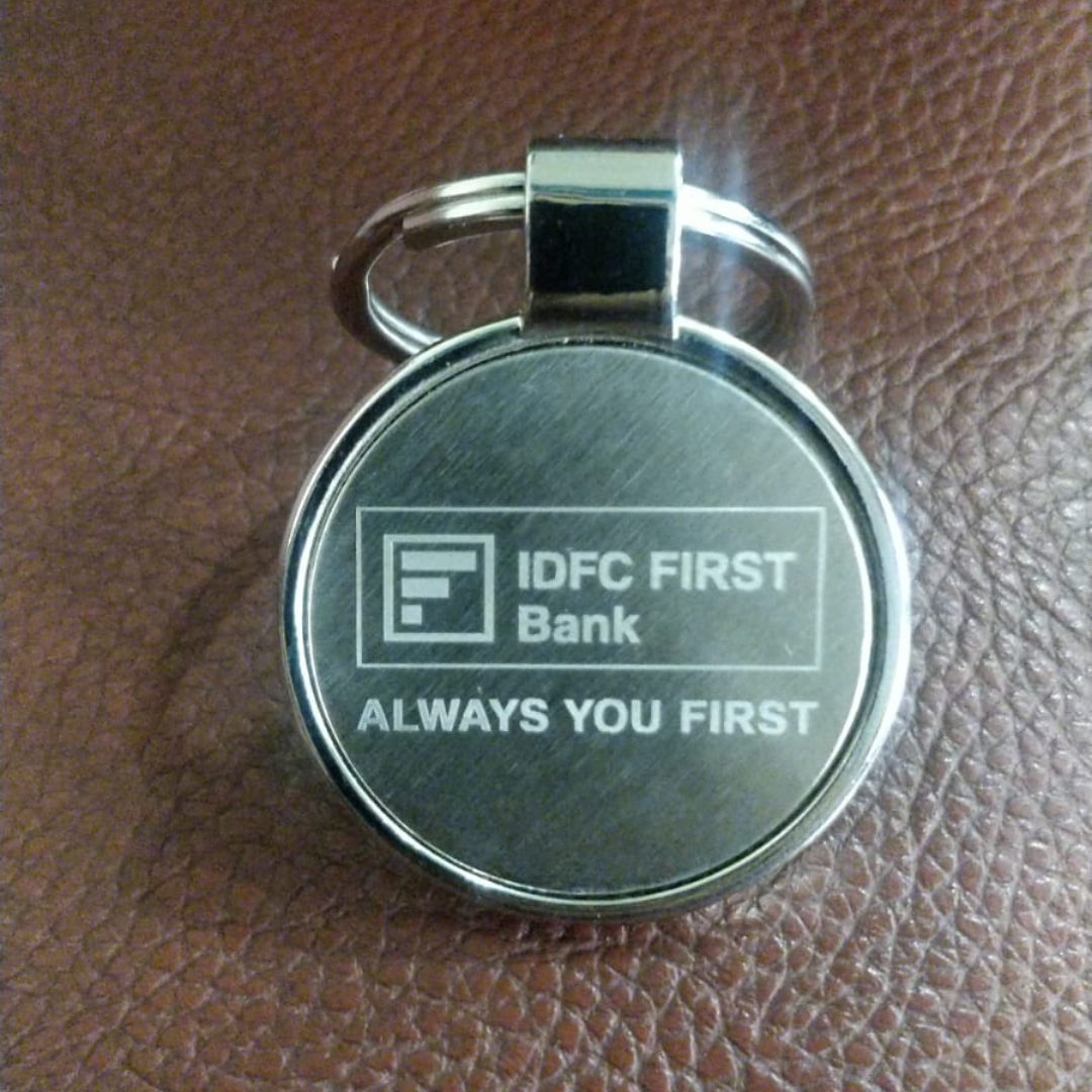 IDFC Bank Logo Keychain