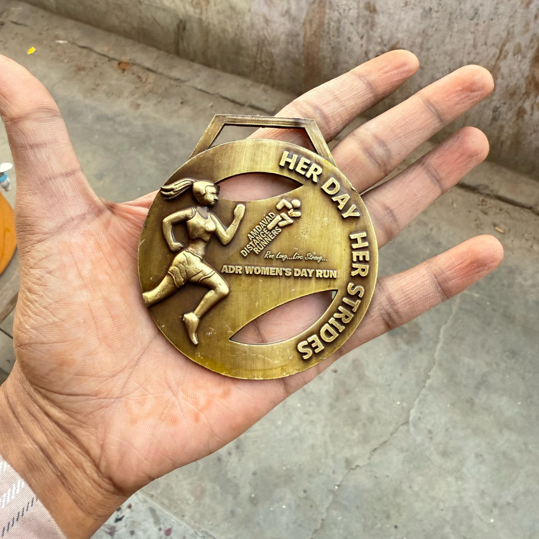 Women’s Day Run 2025 “Her Day Her Strides” Commemorative Finisher Medal